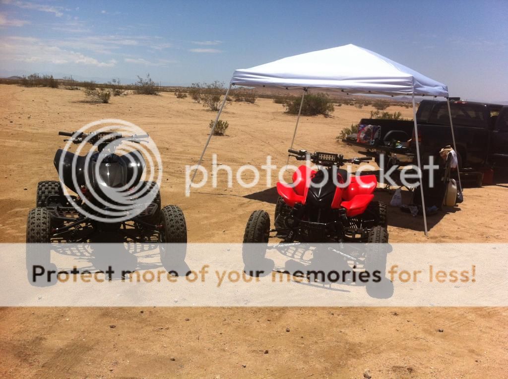 LED light bar for '05 Honda TRX 450R